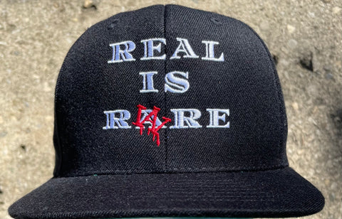 "REAL IS RARE" HATS